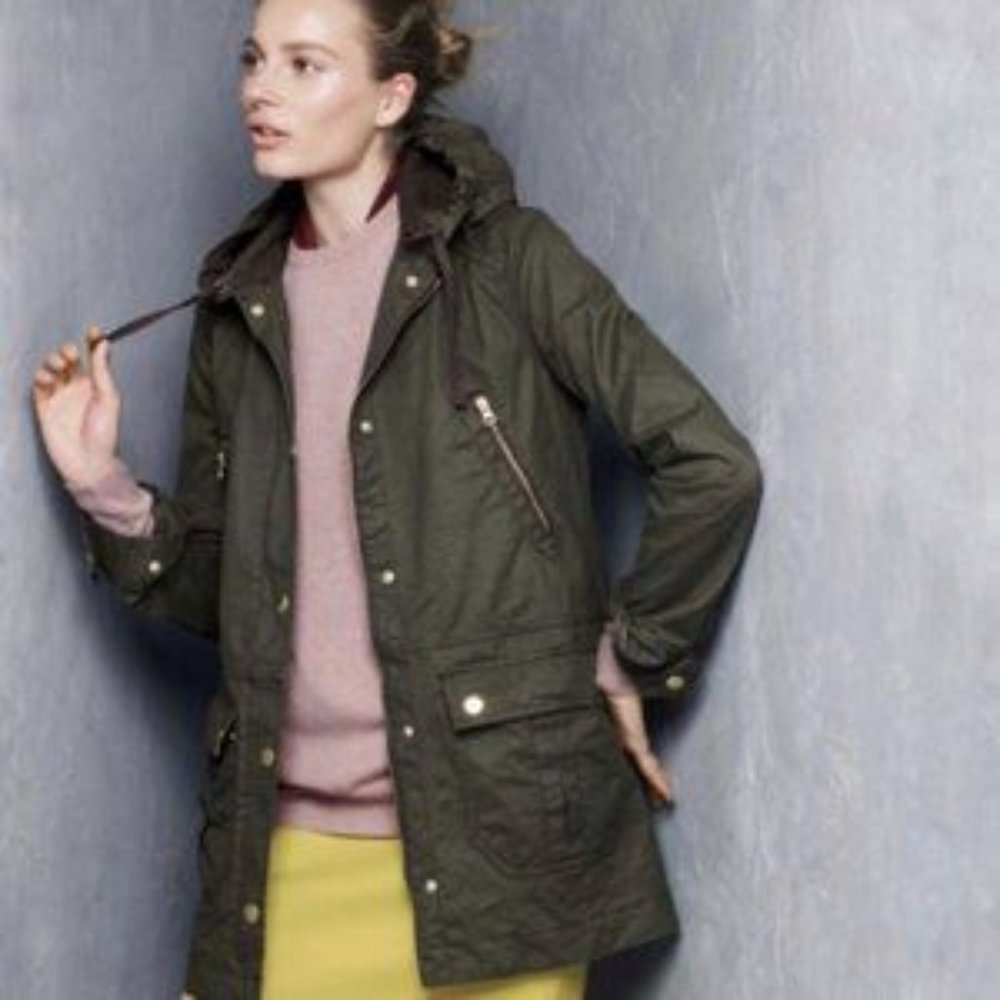J. Crew Sterling Jacket Olive Military Green